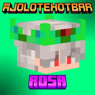 Ajolote Hotbar Selector Rosa