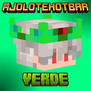 Ajolote Hotbar Selector Verde
