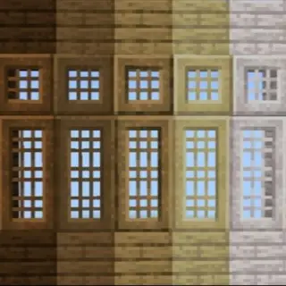 Wooden Grate Doors
