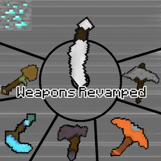 Weapons Revamped by Glauber Blox - Bedrock Edition