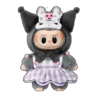 Kuromi Labubu Totem