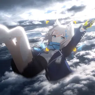 Animated Menu: Shiroko Skyfall — Blue Archive