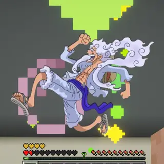 One Piece Luffy Gear 5 - Totem of undying