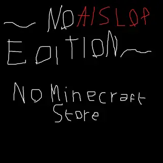No Minecraft Store - NO AI SLOP EDITION