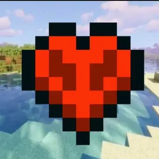Fake Hardcore Hearts (mcpe/mcbe)