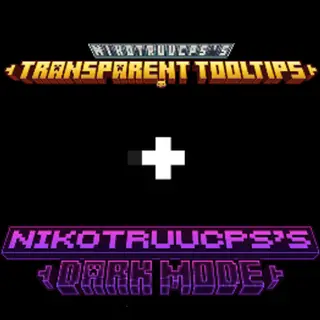 Dark Mode + Translucent Tooltips