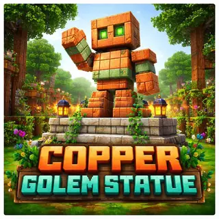Copper Golem Statue
