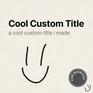 Cool Minecraft Titles