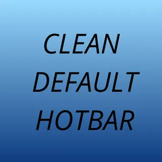 Clean Hotbar