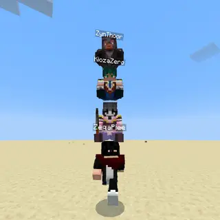 Sit on Player – Unofficial Bedrock Port of Player Ladder