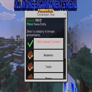 [Realm compatible]All in one Enchantments menu