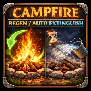 Campfire regen / auto extinguish
