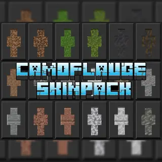 Camouflage and Trolling Skinpack (250+ Skins)