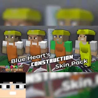 Blue Heart Construction (Builders) Skin Pack