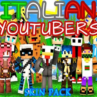 Italian Youtubers Skin Pack