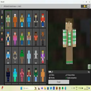 Nasa's skin pack