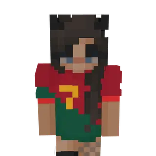 Cristiano Ronaldo Girl Skin