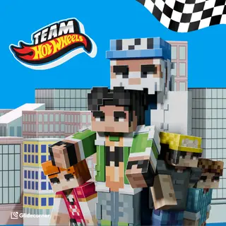 Team Hot Wheels -  Minecraft Skin Pack
