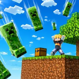 Creeper Rain Sky Challenge