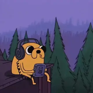 Animated Menu: Jake the Dog (Lofi Adventure)  