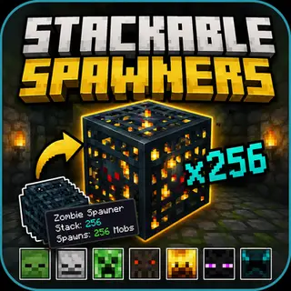 Stackable Spawners x256