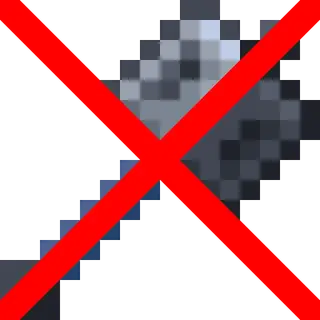 No mace