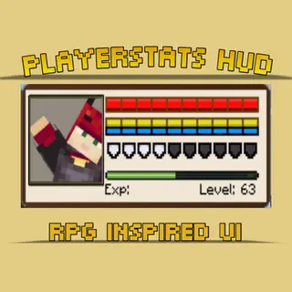 Bosya's PlayerStats HUD – RPG Inspired UI