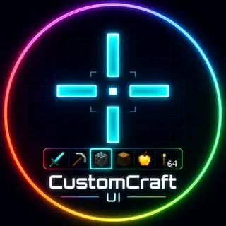 CustomCraft UI PRO — RGB HUD & Custom Crosshair