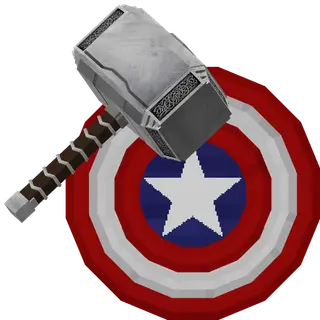 Mjolnir & Captain America's Shield