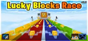 Lucky Blocks Race (Map/Minigame)