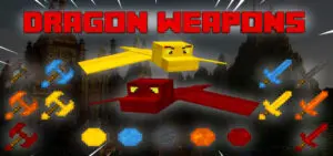 Dragon Weapons – 5 New Dragon Bosses | Weapon Minecraft Mods