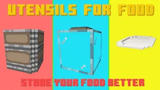 Utensils for Food Addon for Minecraft