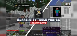 Durability Tools Viewer | Texture Pack for Minecraft