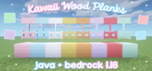 Kawaii Wood Planks | Texture Minecraft PE