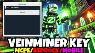 Veinminer Key Addon | Minecraft Addons PE