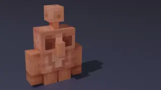 Copper Golem Addon V2 | Minecraft PE Add-ons