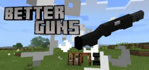 Better Guns Addon – Bedrock 1.18 + [Realms Support]