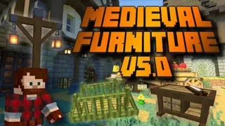 Medieval Furniture Addon MCPE [V5.0] – Compatibility with 1.20