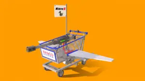 Tesco Trolley Laser Hunter X for MCPE