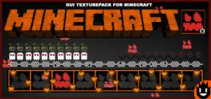 Modern Halloween GUI Texture Pack for Minecraft