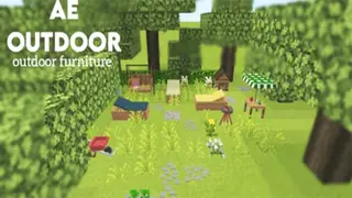 AEoutdoor Outdoor Furniture for MCPE