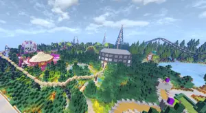 Savanna Paradise Resort | Minecraft PE Maps