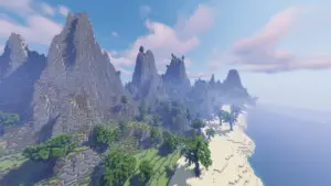 Survival Tropical Islands [1400 x 1400] | Minecraft PE Maps