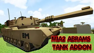 M1A2 Abrams Tank Addon for Minecraft Pe