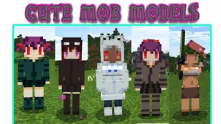 Cute Mob Model Addon for Minecraft (New Update)