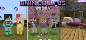 🌸 Anime Waifus [Bedrock] 🌸