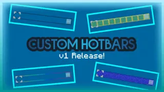 Custom Hotbars v1 Texture Pack