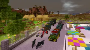 Jurassic Vehicles Addon | Minecraft PE Add-ons