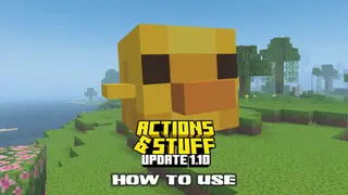 How to use Action and Stuff v1.10 (V1.21+) Every NEW Feature!