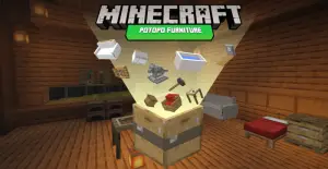 Potopo furniture addon (BETA) for Minecraft Pe